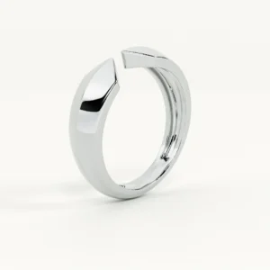 Unity Gap 925 Silver Unisex Ring
