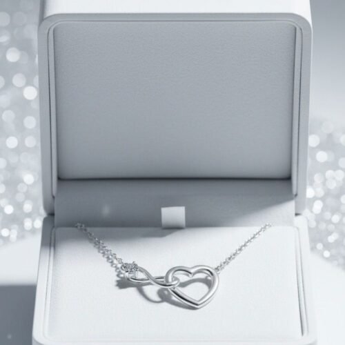 Silver Infinity Love Pendant