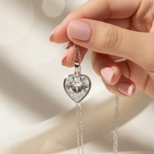 Crystal Love Heart Necklace