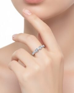 Twisted Eternity Sparkle Ring