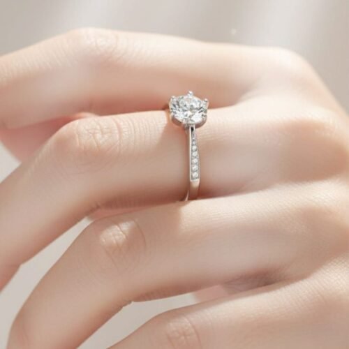 Eternal Shine Solitaire Ring