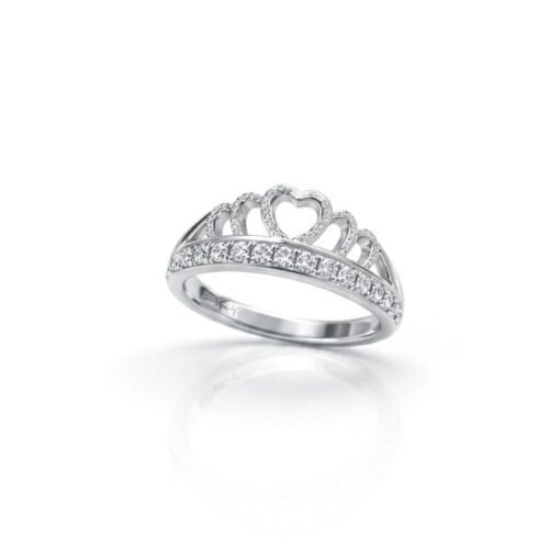 Crown Heart Elegance Ring