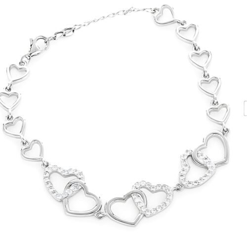 Duo heart bracelet